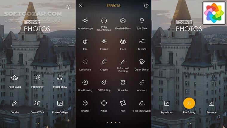 دانلود Toolwiz Photos 11.09 for Android +4.2 - دانلود ویرایش تصاویر برای اندروید - سافت گذر