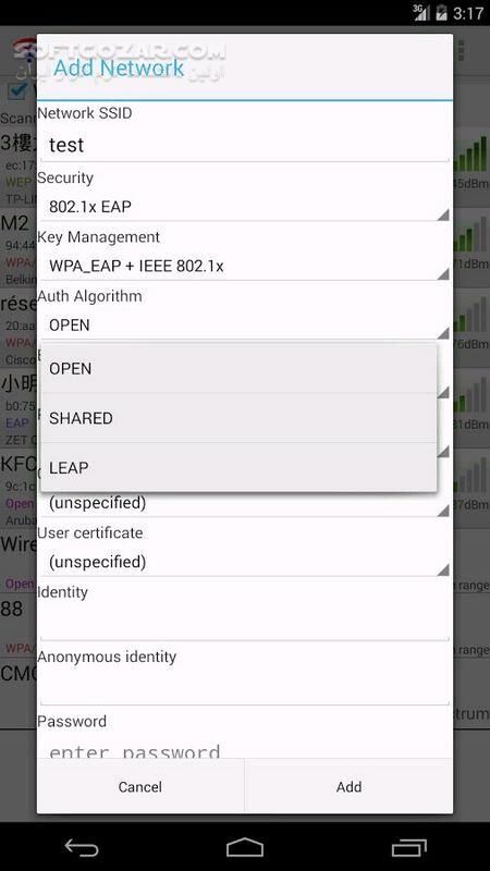 دانلود WiFi Connection Manager 1.6.5.7 For Android +2.3.3 - دانلود مدیریت وای فای برای اندروید - سافت گذر