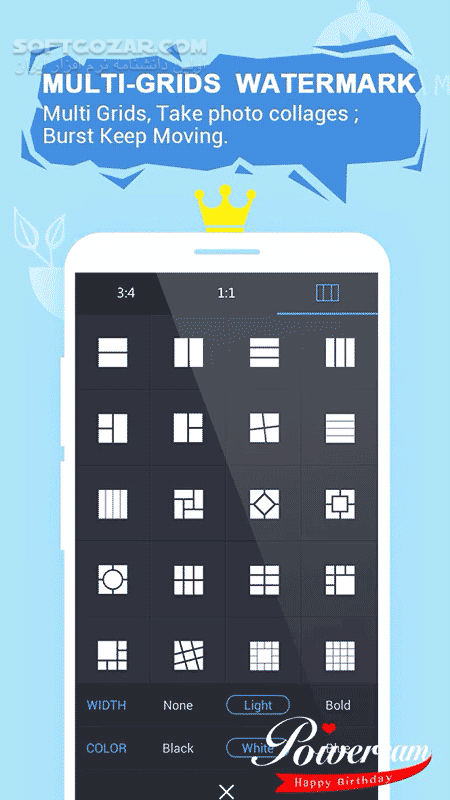 دانلود Wondershare PowerCam 3.1.7.170419 / HD 3.1.4.160718 for Android +2.3 - دانلود عکس برداری، ویرایش، افکت، بر روی تصاویر برای اندروید - سافت گذر