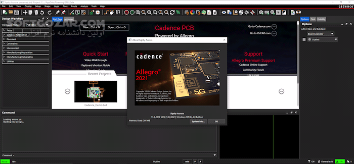 دانلود Cadence SPB OrCAD X Allegro X 24.10.005 / 2023 23.10.000 / 17.40.032  / 16.60.091 - دانلود ارکد طراحی پیشرفته مدارات الکتریکی - سافت گذر