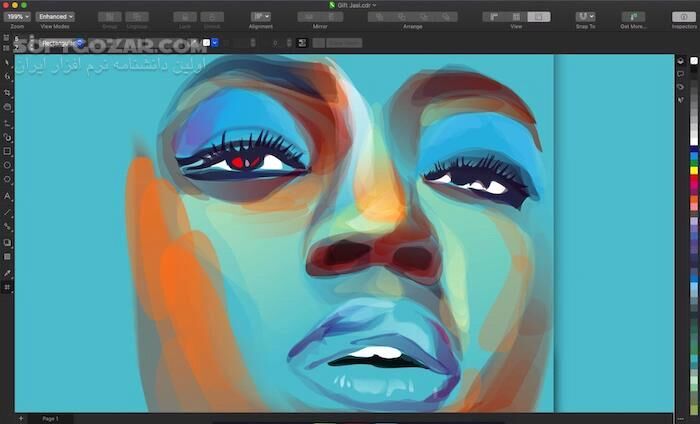 دانلود CorelDRAW Graphics Suite 2025 26.2.0.170 / 2024  / 2023 / 2022 / 2021 / 2020 /2019/ macOS 2021.5 - دانلود قویترین نرم افزار برای طراحی های گرافیکی - سافت گذر