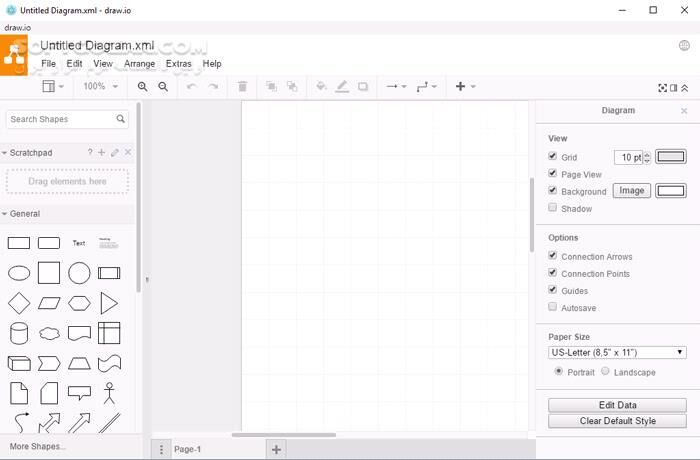 دانلود draw.io 29.0.3 - دانلود رسم نمودار، دیاگرام و فلوچارت - سافت گذر