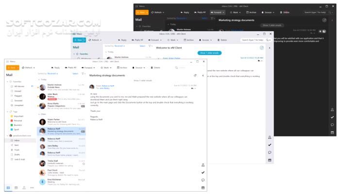 دانلود eM Client Pro 10.3.2619 - دانلود مدیریت ایمیل ها - سافت گذر