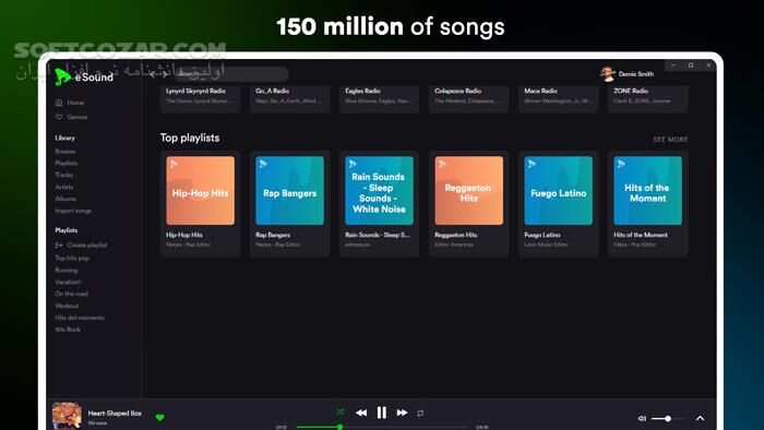 دانلود eSound Music 2.8.5 - دانلود پخش و استریم موسیقی - سافت گذر