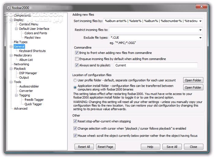 دانلود foobar2000 2.25.3 - دانلود پلیر صوتی - سافت گذر