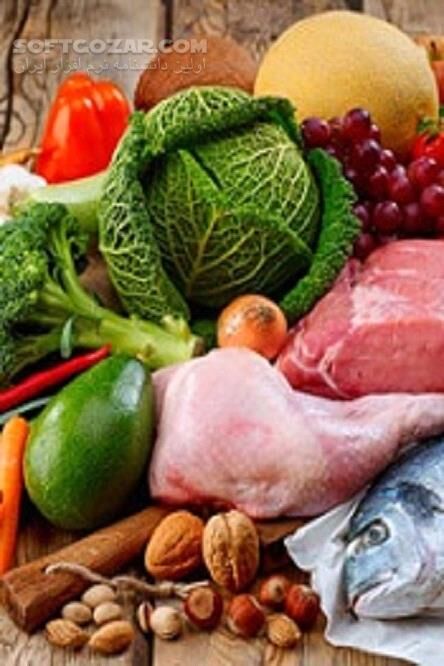 دانلود برنامه غذایی گروه های خونی مختلف - دانلود کتاب نقش تغذیه در بیماری های مختلف - سافت گذر