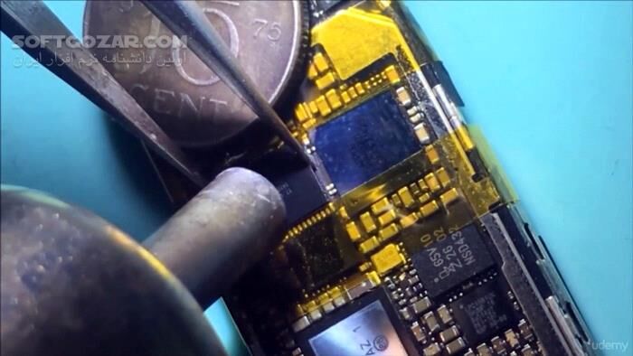 دانلود iPhone Motherboard Repair The Basics - دانلود آموزش تعمیرات گوشی آیفون - سافت گذر