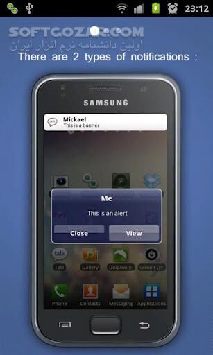 دانلود iPhone Notifications 6.1 for Android - دانلود اطلاع رسانی به سبک آیفون برای اندروید - سافت گذر