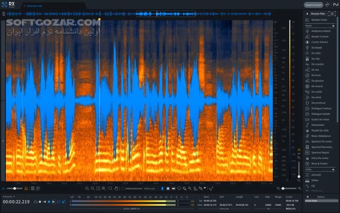 دانلود iZotope RX 11 Audio Editor Advanced 11.3.0 - دانلود ویرایش صدا - سافت گذر