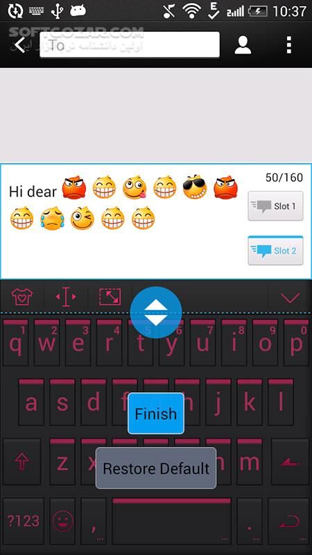 دانلود ikeyboard 4.8.2.4204 for Android +4.0 - دانلود آی کیبورد برای اندروید - سافت گذر