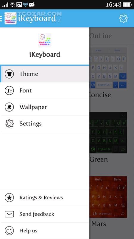 دانلود ikeyboard 4.8.2.4204 for Android +4.0 - دانلود آی کیبورد برای اندروید - سافت گذر
