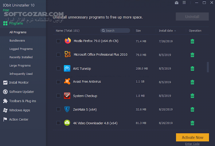 دانلود IObit Uninstaller Pro 15.1.0.1 - دانلود حذف نرم افزار - سافت گذر