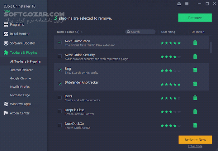 دانلود IObit Uninstaller Pro 15.1.0.1 - دانلود حذف نرم افزار - سافت گذر