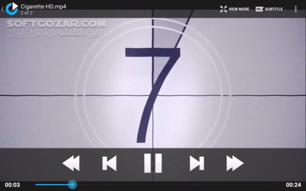 دانلود mVideoPlayer Pro 4.2.0 for Android +4.0 - دانلود پلیر تصویری برای اندروید - سافت گذر