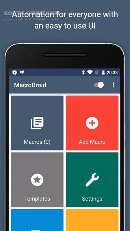 دانلود MacroDroid – Device Automation Pro 5.58.10 For Android +5.0 - دانلود ماکرودروید برای اندروید - سافت گذر