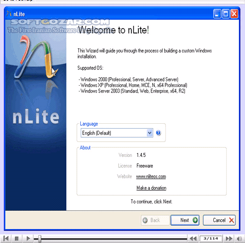 دانلود آموزش nLite - دانلود کتاب آموزش ان لایت - سافت گذر