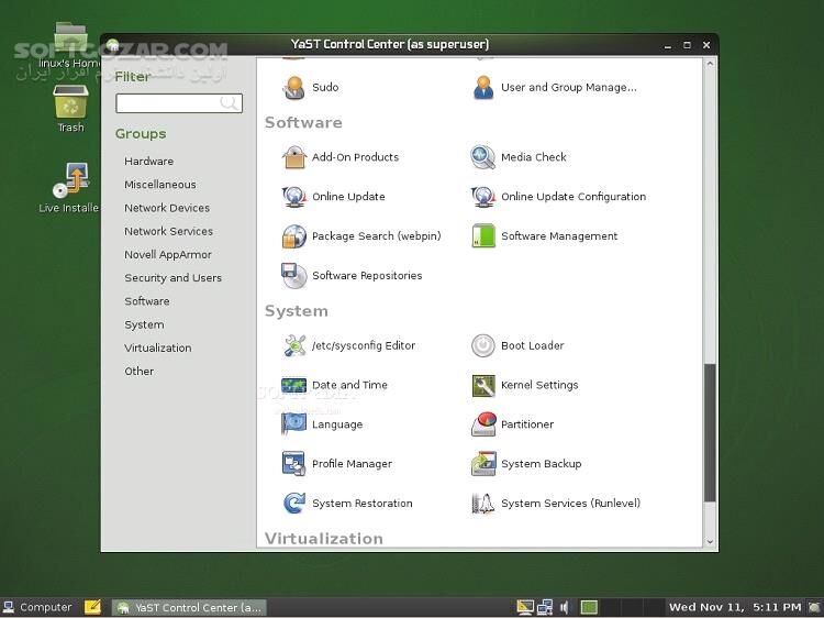 دانلود Linux openSUSE Tumbleweed 84.87 / Leap 16.0 / 42.3 - دانلود لینوکس اوپن‌سوزه - سافت گذر