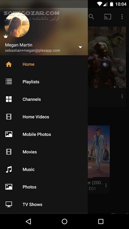 دانلود Plex for Android Full 10.26.0.2578 for Android +5.0 - دانلود پلکس برای اندروید - سافت گذر
