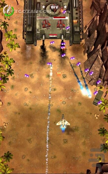 دانلود هواپیما جنگی صاعقه 1.1 برای اندروید 2.3+ - دانلود صاعقه برای اندروید - سافت گذر