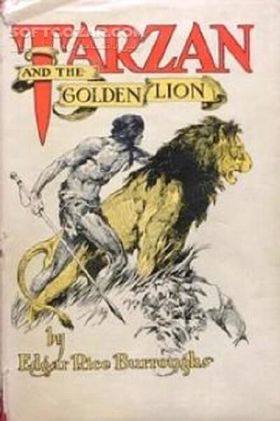 دانلود The story picks up with the Clayton family, Tarzan, Jane Porter and their son Korak - دانلود کتاب تارزان و شیر طلایی - سافت گذر