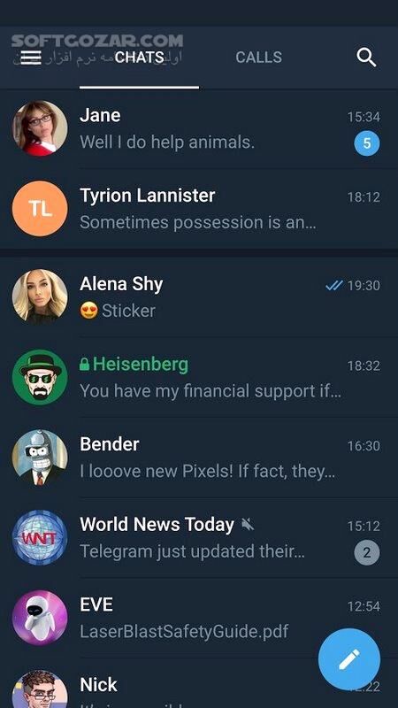 دانلود Telegram X 0.22.2.1237 for Android - دانلود تلگرام ایکس برای اندروید - سافت گذر
