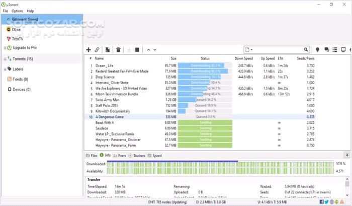 دانلود μTorrent Pro 3.6.0 Build 47228 - دانلود دانلود از توررنت - سافت گذر