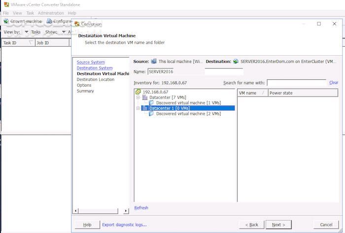 دانلود VMware vCenter Converter Standalone 6.2.0 Build 8466193 - دانلود وی سنتر کانورتر - سافت گذر