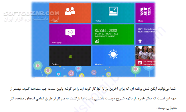 دانلود کامل ترین مرجع آموزش Windows 8 - دانلود کتاب مرجع آموزش ویندوز 8 - سافت گذر